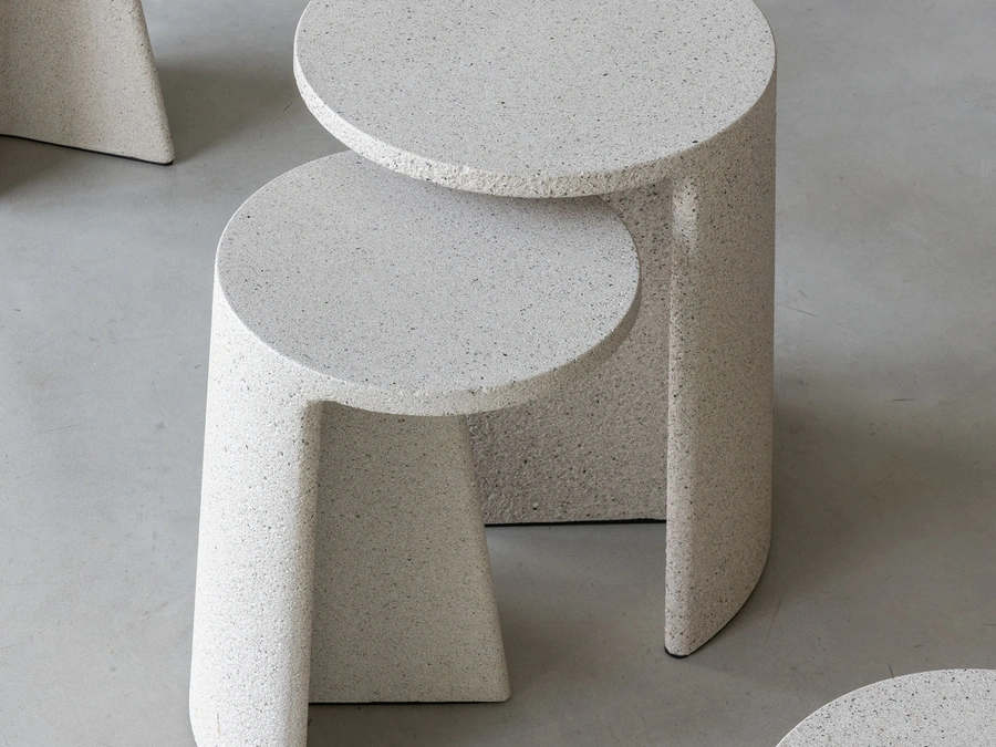 Magis Anchor Concrete Side Tables