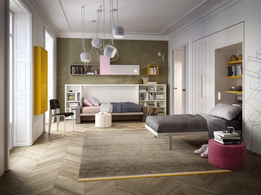 Kali Sofa Bedroom Set by Clei