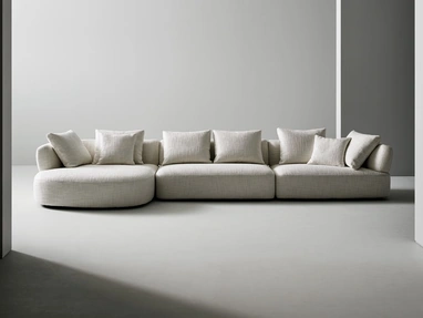 Aldebaran sofa with chaise lounge by Bonaldo