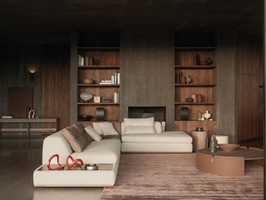 Montgomery Corner Sofa by Cierre - Upholstered
