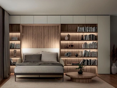 Diana 02 wall bed by Clei