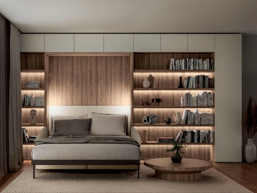 Diana 02 wall bed by Clei