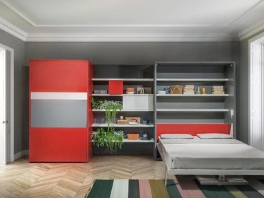 Penelope 2 Dining Murphy Bed by Clei