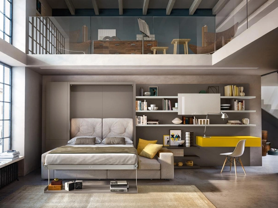 Tango 02 wall bed by Clei