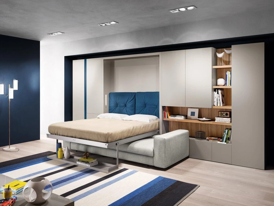 Tango 03 wall bed by Clei