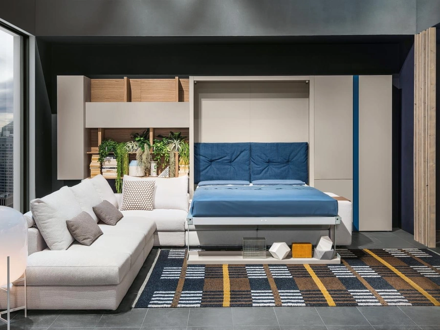 Tango Componibile 02 Foldaway Bed by Clei