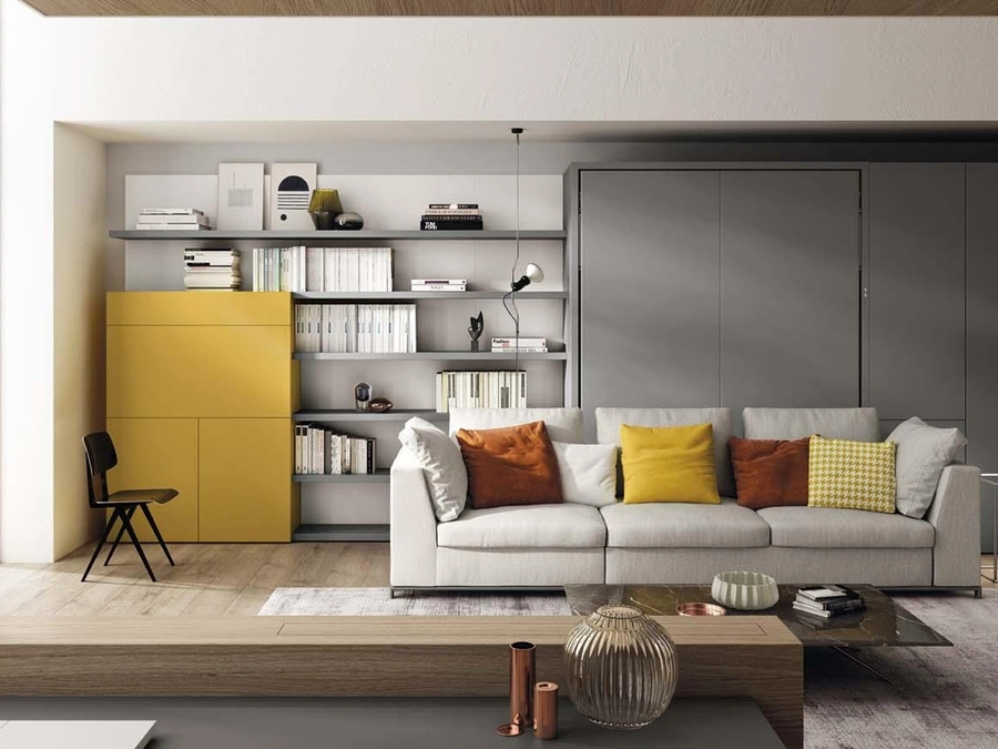 Tonale 03 wall bed by Clei