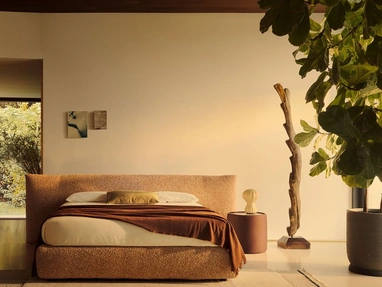 Milo storage bed by Bolzan Letti.