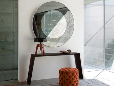 Asya walnut entryway furniture by Porada