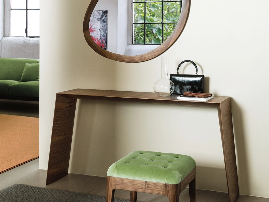 Asya walnut entryway furniture by Porada