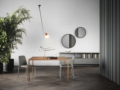 Suspended Mobile Box 18 Glossy Gray by Novamobili