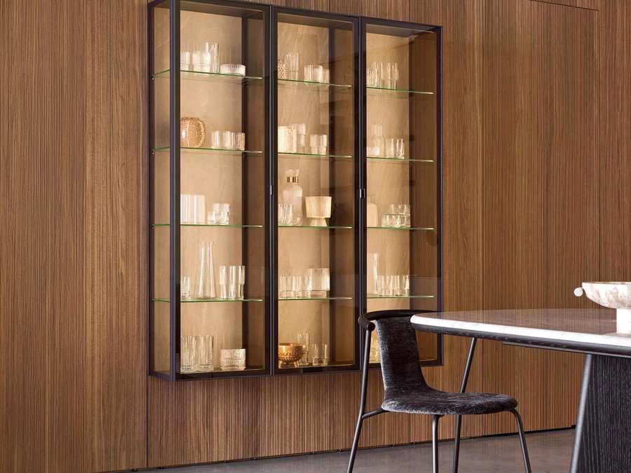 Velia wall-mounted cabinet by Novamobili