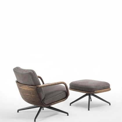 Cuna Lounge Low Armchair by Porada