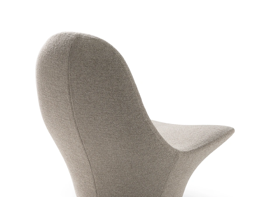 Manta Armchair in Padded Fabric by Ditre Italia