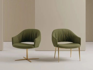Bontempi's Nova upholstered armchair in fabric