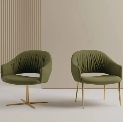 Bontempi's Nova upholstered armchair in fabric