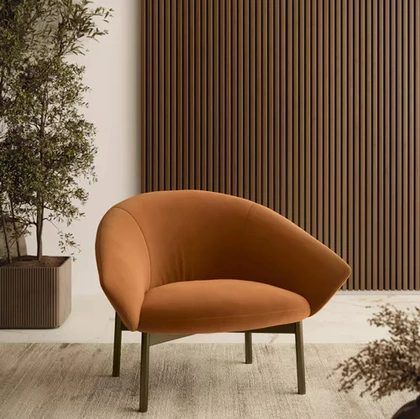 Petra upholstered armchair by Bontempi