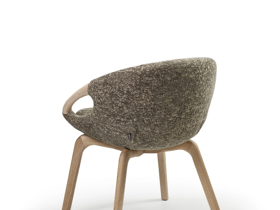 Ohta upholstered chair by Porada