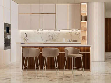 Vivian stool by Bontempi
