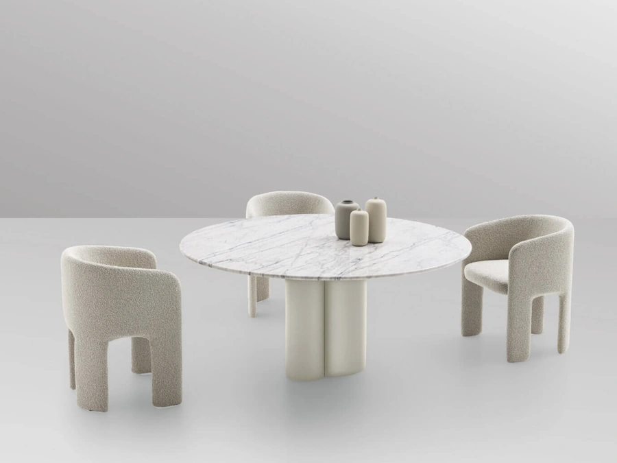 Arcade marble table by Ditre Italia