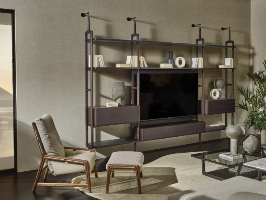 Wall library Aria by Porada