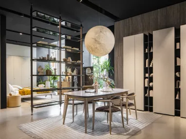 Dedalo Bookcase by Novamobili