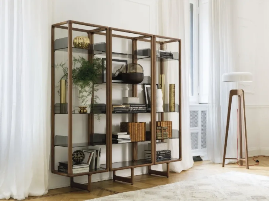 Myria divider bookcase by Porada