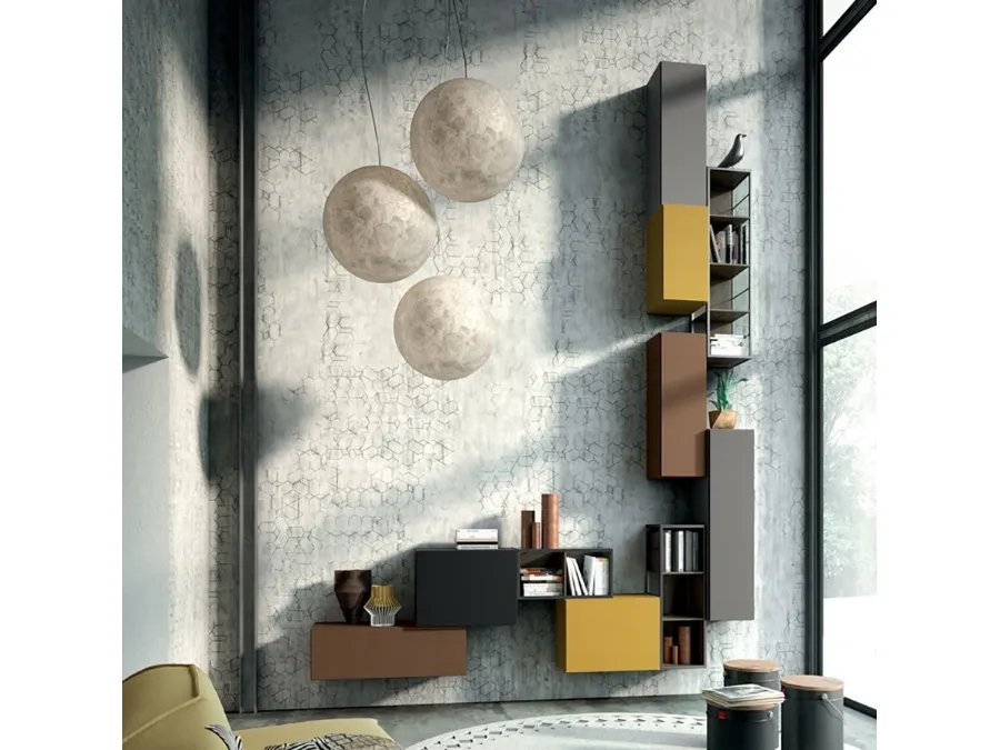 Rebel R09 suspended library by Fimar