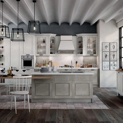 Classic Ash Kitchen Virginia 02 by Stosa