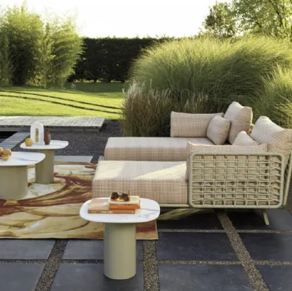 Sunbed and Armàn tables by Roberti.