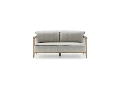 Nathy sofa in fabric and wood by Ditre Italia.