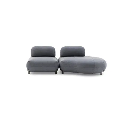 Pacific upholstered fabric sofa by Ditre Italia