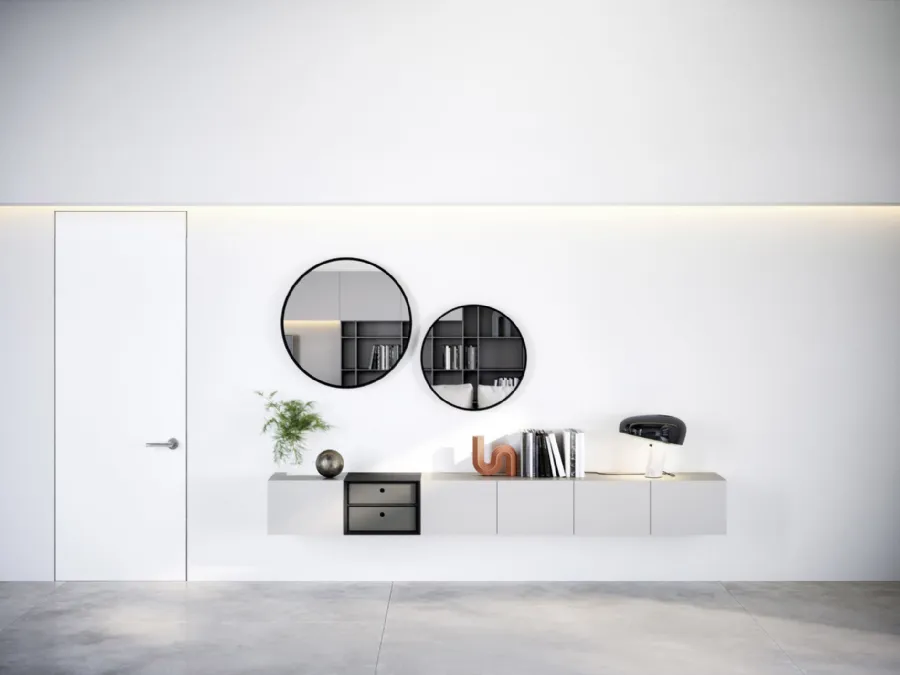 Suspended White Box 12 Mobile by Novamobili