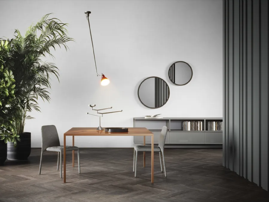 Suspended Mobile Box 18 Glossy Gray by Novamobili