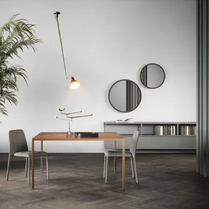 Suspended Mobile Box 18 Glossy Gray by Novamobili