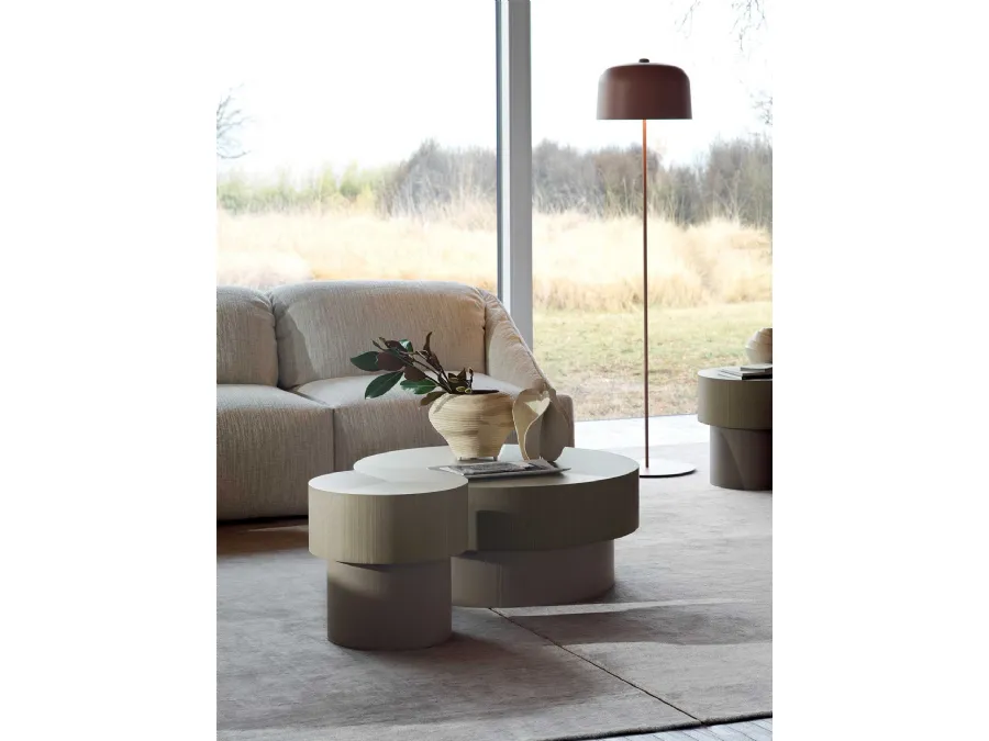Wooden coffee table Babel by Ditre Italia