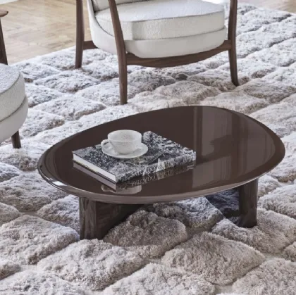 Callisto shiny coffee table by Porada