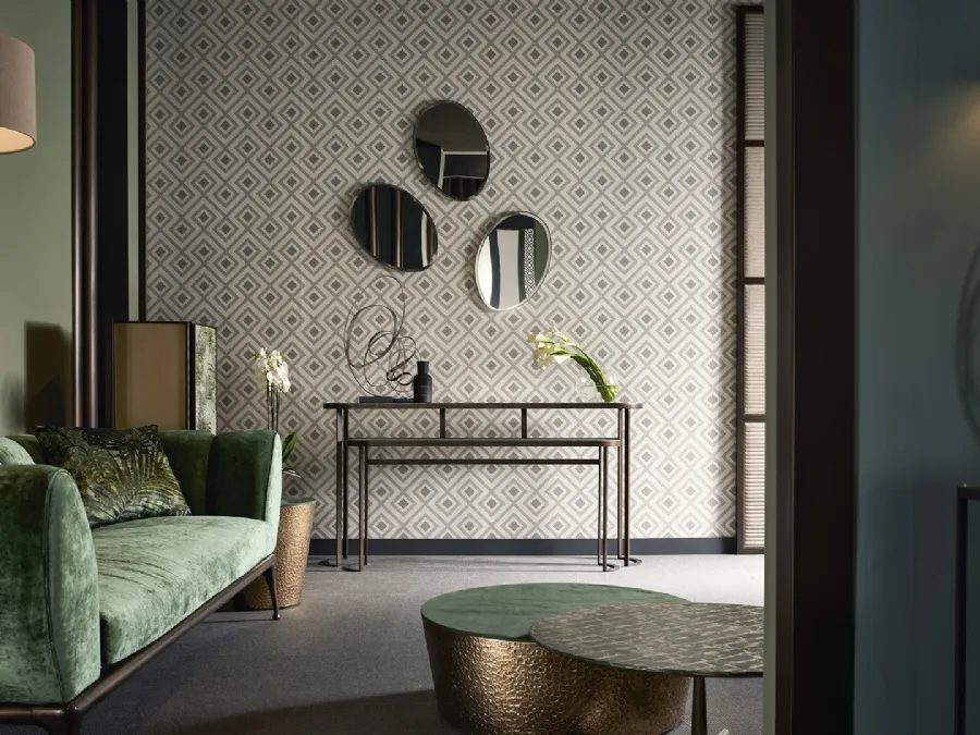 Low conical coffee table by Cantori