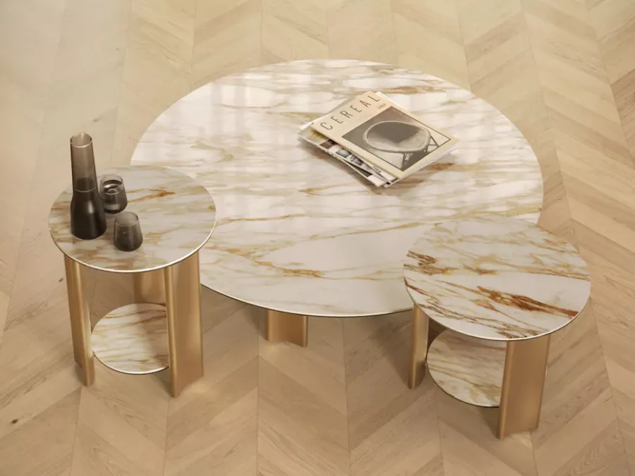 Small table in SuperMarmo Core by Bontempi