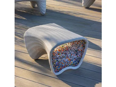Recycled Polyethylene Coffee Table In-Side by Magis