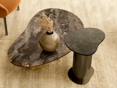Side table made of SuperMarmo Nexus by Bontempi