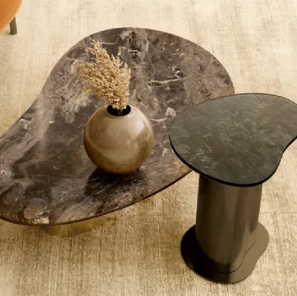 Side table made of SuperMarmo Nexus by Bontempi