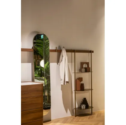 Novamobili Riga Wall-Mounted Coat Rack Shelf