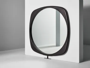 Mirror with a Mistral polyurethane frame by Bonaldo.