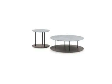 Marble coffee table Staker by Ditre Italia.