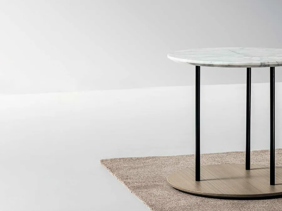 Staker marble coffee table by Ditre Italia