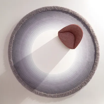 Round Gradé rug by Desirèe