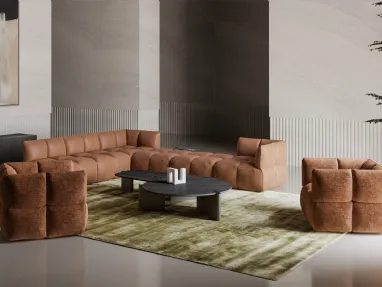 Flatiron wooden coffee table by Bonaldo