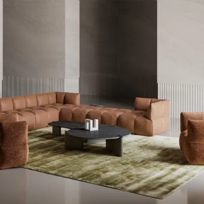 Flatiron wooden coffee table by Bonaldo