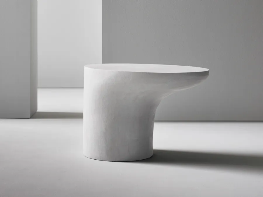 Bonaldo's Sloan side table made of polyurethane.